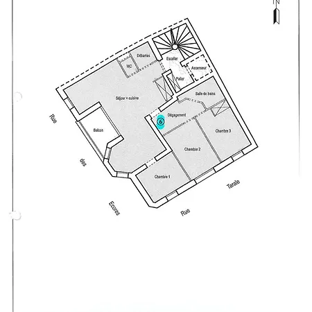 Superbe 3 Ch Avec Ascenseur Parking Hyper Centre 公寓 *